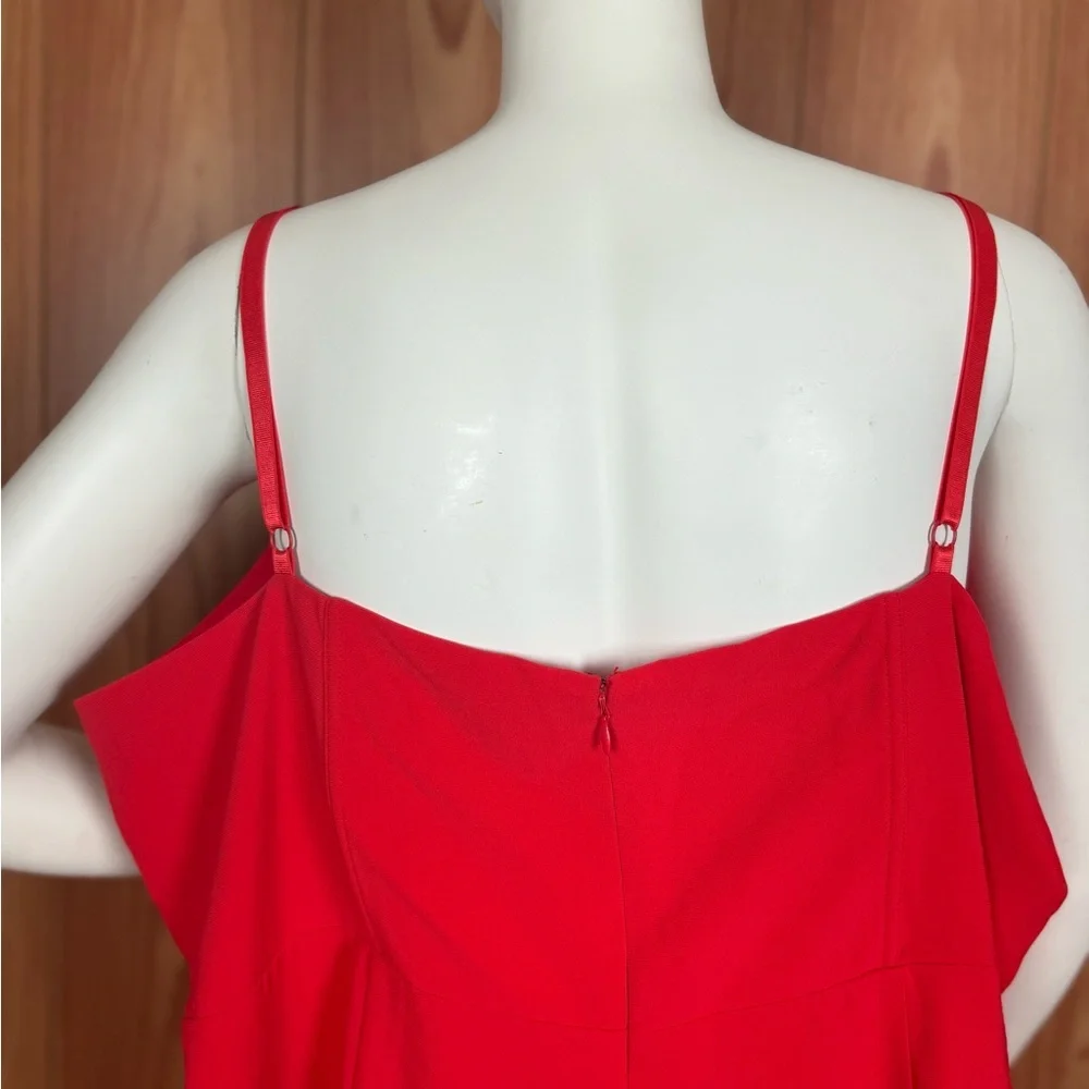 NWT New Sergio Hudson Target Collaboration Red Corset Bodycon‎ Dress Sleeveless